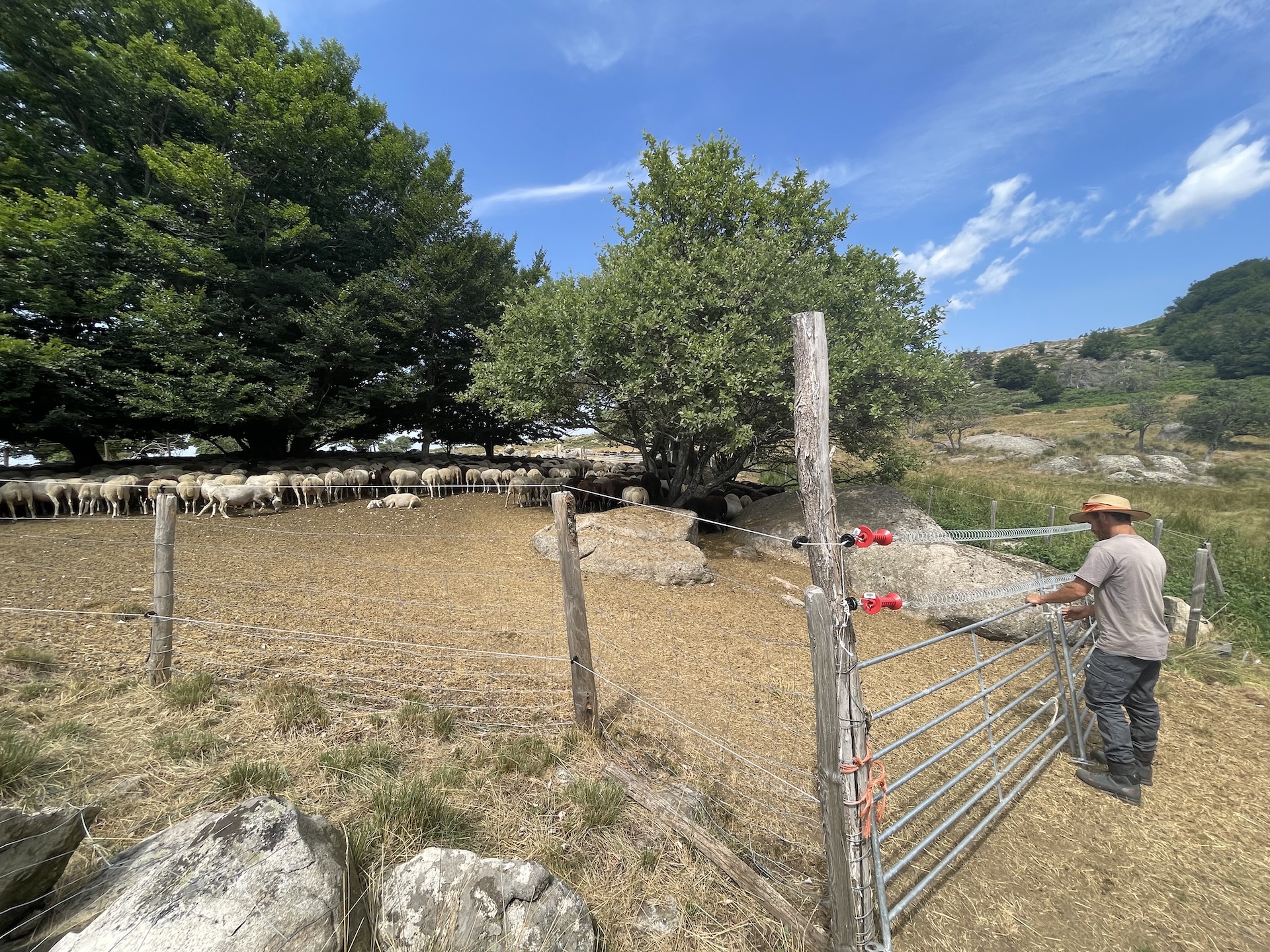 Parc de chôme en Ursus renforcé avec 2 fils électriques